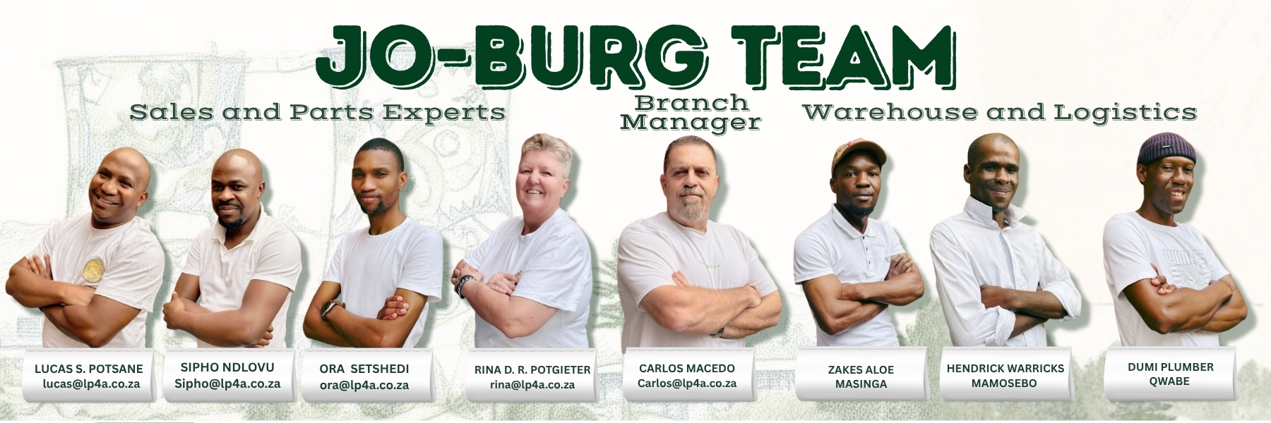 LP4A Johannesburg Team